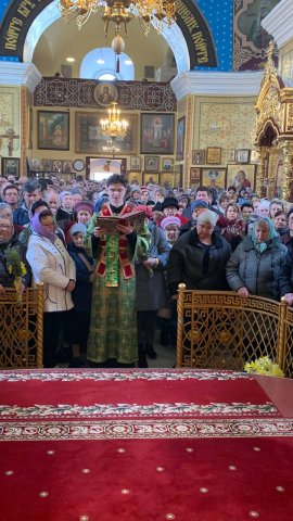 Вход Господень в Иерусалим (Божественная Литургия)