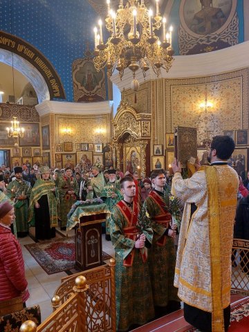 Вход Господень в Иерусалим (Всенощное Бдение)